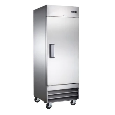 Admiral Craft GRFZ-1DES 29" W Stainless Steel Reach-In 1-Section Black Diamond Energy Star Freezer - 115 Volts