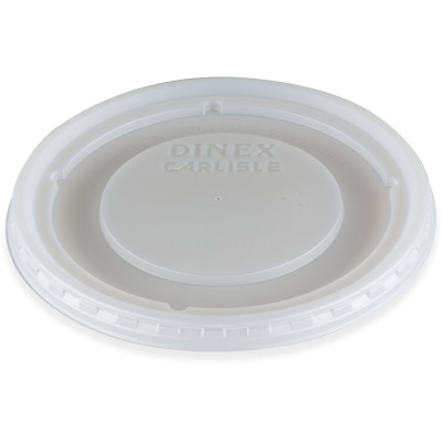 Dinex DX33008714 Turnbury Translucent Bowl Lid 4.375" (1000/cs) - Translucent
