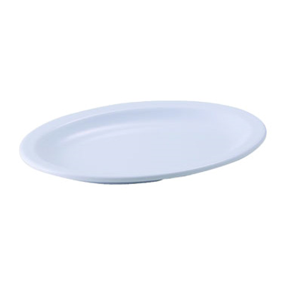 Winco MMPO-96W
 Plastic
 White
 Oval
 Platter
 2 Dozen (Contains 1 Dozen)