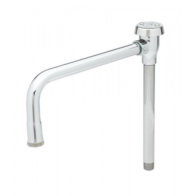 T&S Brass B-0405-03 Rigid Vacuum Breaker Gooseneck 8-3/4" x 9-1/4"H x 4-3/4"D