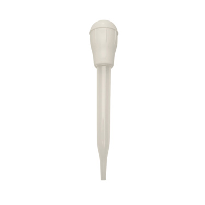Winco PBST-1.5 1-1/2 oz Capacity 11" White Plastic Baster