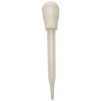 Winco PBST-1.5 1-1/2 oz Capacity 11" White Plastic Baster