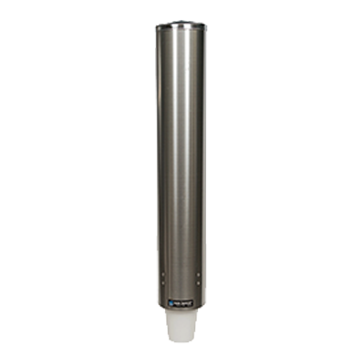 San Jamar C4400PF Stainless Steel 23-1/2"L Beverage Cup Dispenser