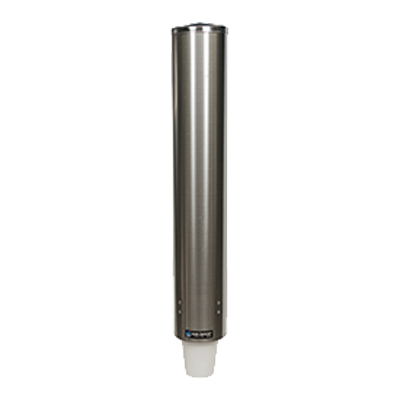 San Jamar C4400PF Stainless Steel 23-1/2"L Beverage Cup Dispenser