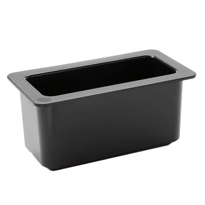 American Metalcraft IBT126 Black Polycarbonate Beverage Tub Insert