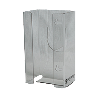 San Jamar G0803 1 Box Capacity Clear Disposable Glove Dispenser