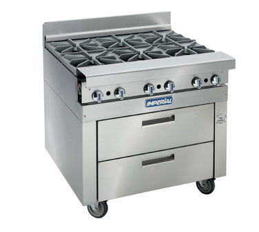 Imperial IHR-XX-RM-36 36"W Two Drawer Spec Series Sizzle 'N Chill System