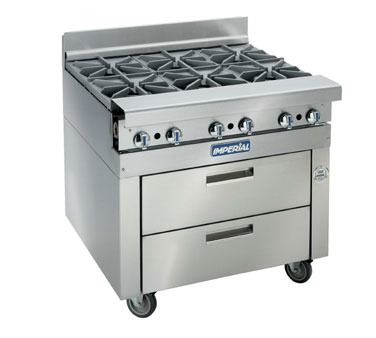 Imperial IHR-XX-RM-36 36"W Two Drawer Spec Series Sizzle 'N Chill System