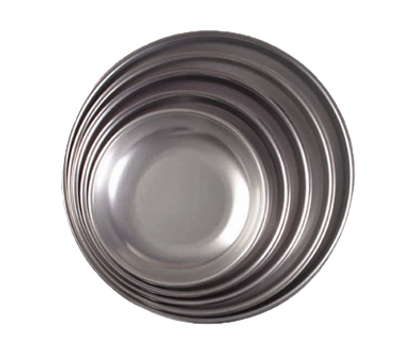 American Metalcraft SEA12 12&quot; 75 Oz. Aluminum Round Seafood Tray