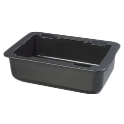 Carlisle CM104203 6"H Black Coldmaster Coldpan