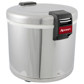 Admiral Craft RW-E50GA 50 Cups Stainless Steel Countertop Rice Warmer - 110-120 Volts