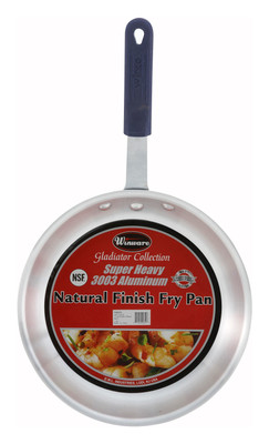 Winco AFP-10A-H 10" Aluminum Gladiator Fry Pan