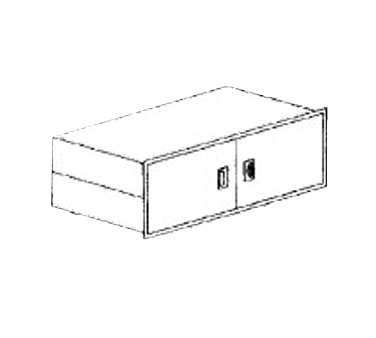 Piper Products RHD-28 Hinged Doors for Understorage