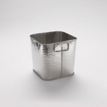 American Metalcraft STH8 Square Stainless Steel Tub 8" L x 8" W x 7.25" H