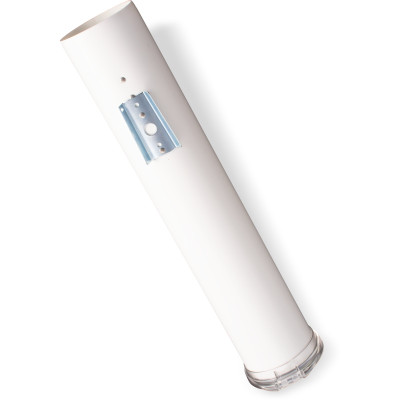 San Jamar C4160WH White Plastic 2-1/4" to 2-7/8" 16"L Water Cup Dispenser