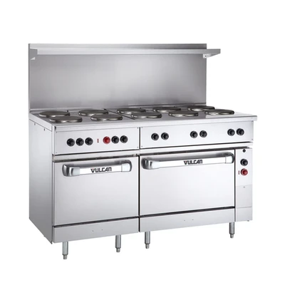 Vulcan EV60SS-5HT-240 60" Electric Restaurant Range - 208 Volts