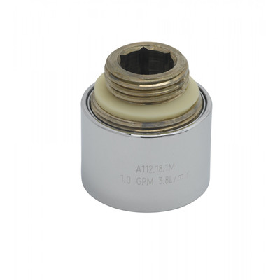 T&amp;S Brass B-0199-07-F10 Aerator vandal resistant flow control