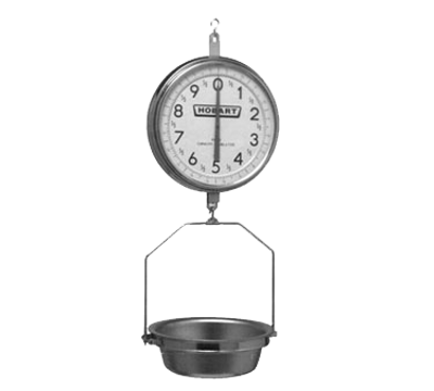 Hobart PR30-1 30 Lbs. x 1 Oz. Hanging Dial Scale