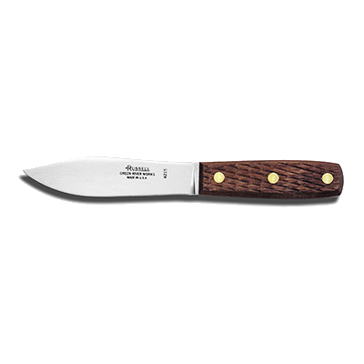 Dexter 10411 5" High-Carbon Steel Walnut Handle Traditional Fish Knife