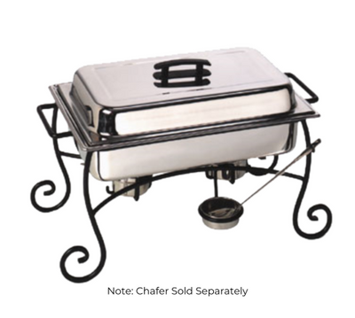 American Metalcraft CF1 Full Size Chafer Stand and Cup