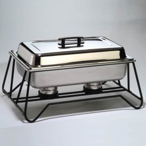 American Metalcraft CF1 Full Size Chafer Stand and Cup