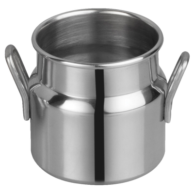 Winco DDSD-101S
 2&quot;
 3 Oz.
 Stainless Steel
 Mini Milk Can