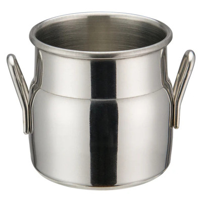 Winco DDSD-101S
2"
3 Oz.
Stainless Steel
Mini Milk Can