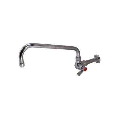 Fisher 9119 Chinese Range Faucet with Short Nipple and 12" Swing Spout