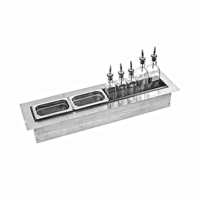 Glastender DI-MW24 Mixology Well - 24”W x 4”D