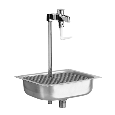 Fisher 83895 3/4" Drain Pan Assembly Stainless Steel Drop-In Glass Filler Station