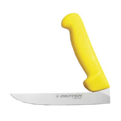 Dexter 3293 6" Bright Yellow Sani-Safe Boning Knife with Polypropylene Handle