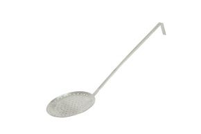 CAC China SSKM-60 18.13" L Stainless Steel Round Coarse Mesh Skimmer (1 Each)