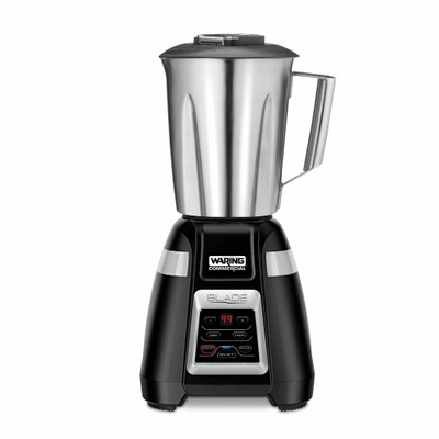 Waring BB340S Blade 48 Oz. Bar Blender with Stainless Steel Container and Electronic Touchpad Controls, and Timer - 120 Volts