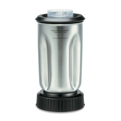 Waring CAC37 32 Oz. Stainless Steel Blender Container with Lid