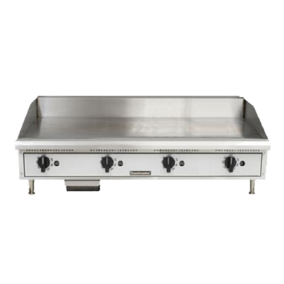 Toaster TMGT48-NG 48" Natural Gas Countertop Griddle - 80,000 BTU