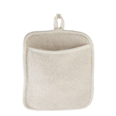 Winco PH-9W 9.5" W x 8.5" D White Terrycloth Pot Holder (5 Dozen)
