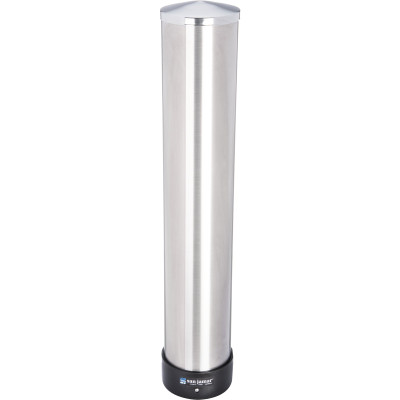 San Jamar C3400P Stainless Steel 23-1/2"L Cup Dispenser