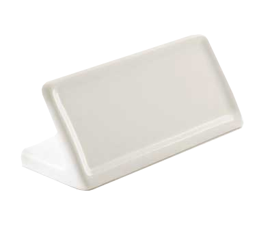 American Metalcraft CMCSW2 5" W White Ceramic Menu and Card Sign