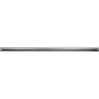 San Jamar CK6548A 48"L x 3/4"W x 2"H Aluminum Slide Check Rack