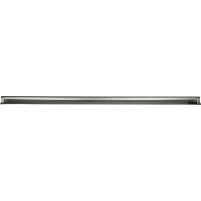 San Jamar CK6548A 48"L x 3/4"W x 2"H Aluminum Slide Check Rack