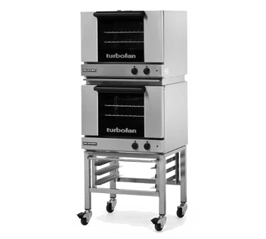 Moffat E22M3 Doublestack casters Turbofan Electric Convection Oven (2 each E22M3 +1 each DSK22/23C)