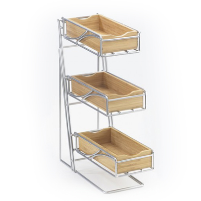Cal-Mil 1235-39-60 Condiment/Flatware Display 5-1/4"