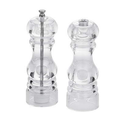 American Metalcraft PMSA62 Salt and Pepper Mill and Shaker Set