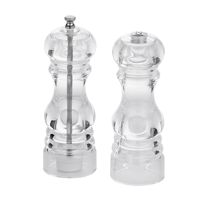 American Metalcraft PMSA62 Salt and Pepper Mill and Shaker Set