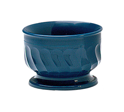 Dinex DX320050 Turnbury 5 oz Dark Blue Insulated Pedestal Base Bowl