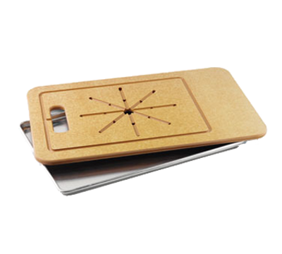 Cres Cor 1415-028 Maple Cutting Board 20" x 30-1/2" x 1/2" Richlite Wood Fiber With Pan