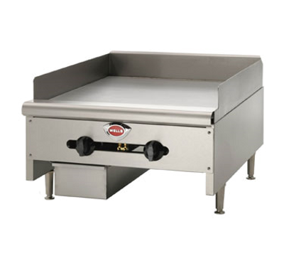 Wells HDG-6030G 59" Natural Gas Countertop Griddle - 150,000 BTU