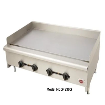 Wells HDG-6030G 59" Natural Gas Countertop Griddle - 150,000 BTU