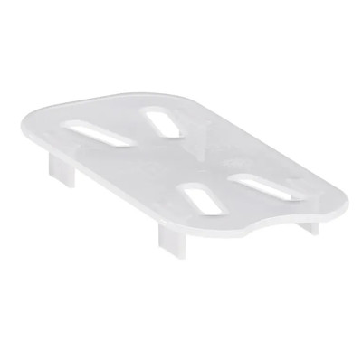 Cambro 90PPD190 1/9 Size Translucent Polypropylene Drain Shelf