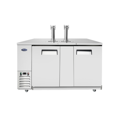 Atosa MKC68GR 68" W Solid Door Draft Beer Cooler - 115 Volts